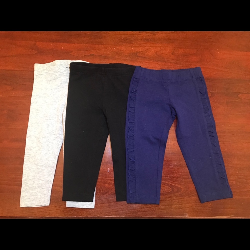 (3/$10) 18 month girls leggings